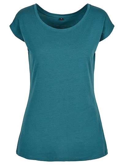 Build Your Brand Basic Ladies´ Wide Neck Tee Build Your Brand Basic Ladies´ Wide Neck Tee