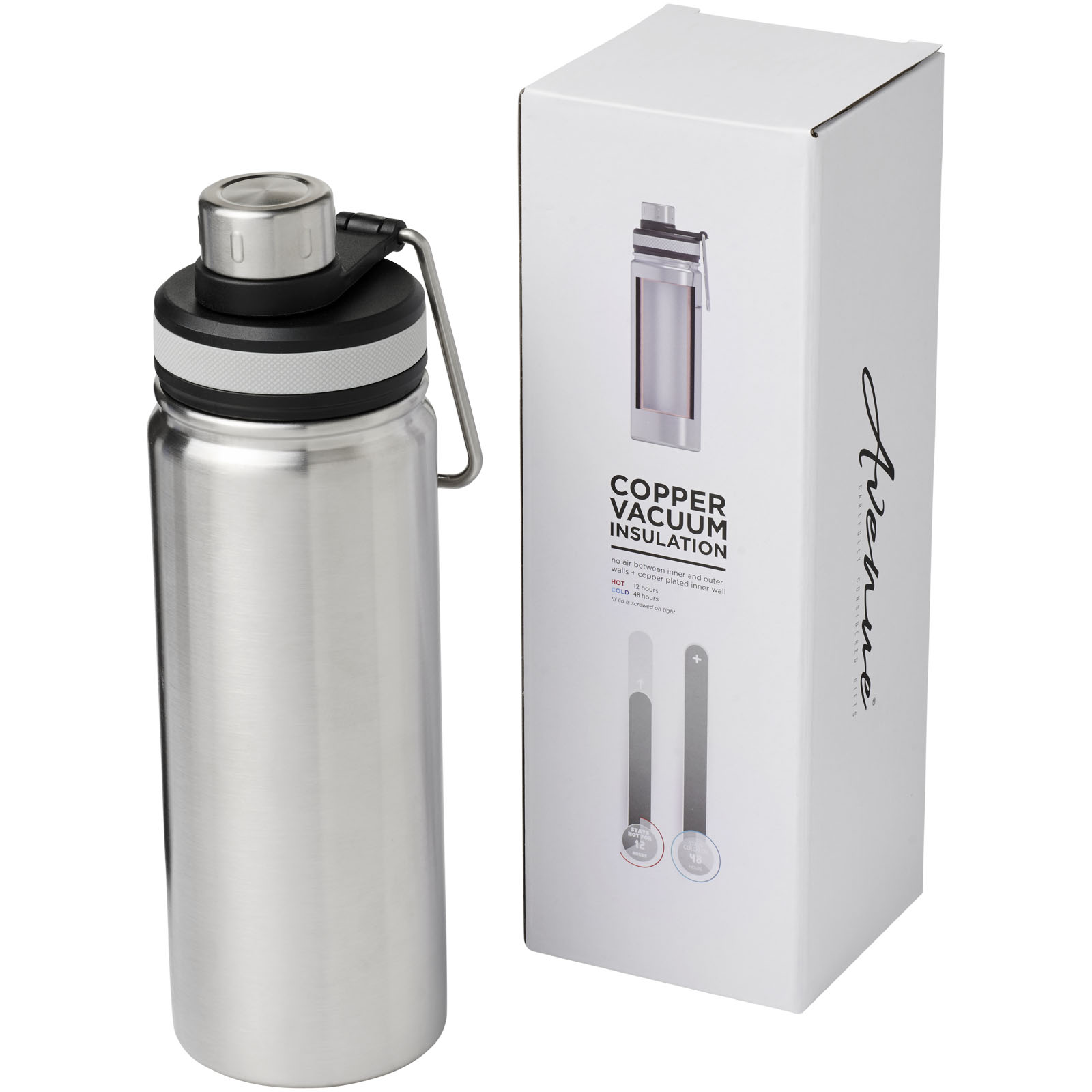 Gessi 590 ml Kupfer-Vakuum Isolierflasche Gessi 590 ml Kupfer-Vakuum Isolierflasche