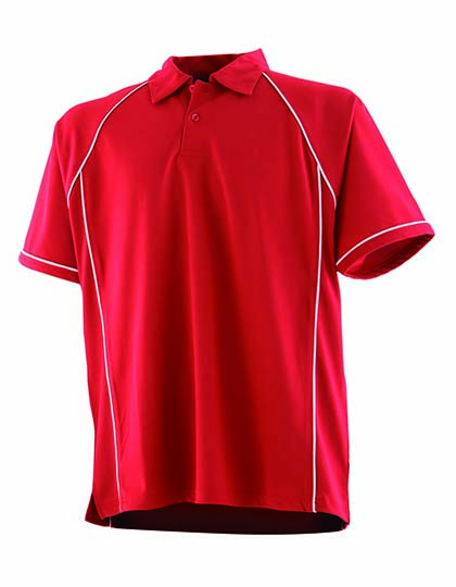 Finden+Hales Men´s Piped Performance Polo Finden+Hales Men´s Piped Performance Polo