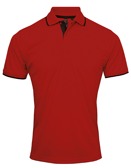 Premier Workwear Men´s Contrast Coolchecker® Polo Premier Workwear Men´s Contrast Coolchecker® Polo