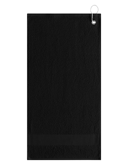 Golfhandtuch mit Aufhänger Golfhandtuch mit Aufhänger