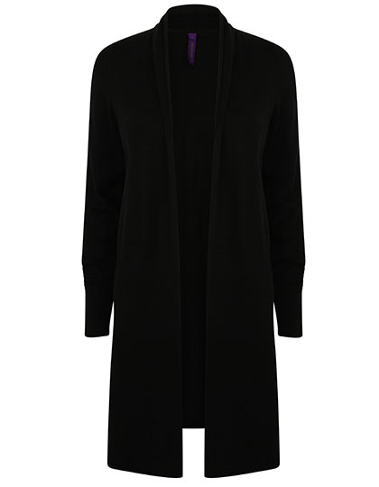 Henbury Ladies´ Longline Open Cardigan Henbury Ladies´ Longline Open Cardigan