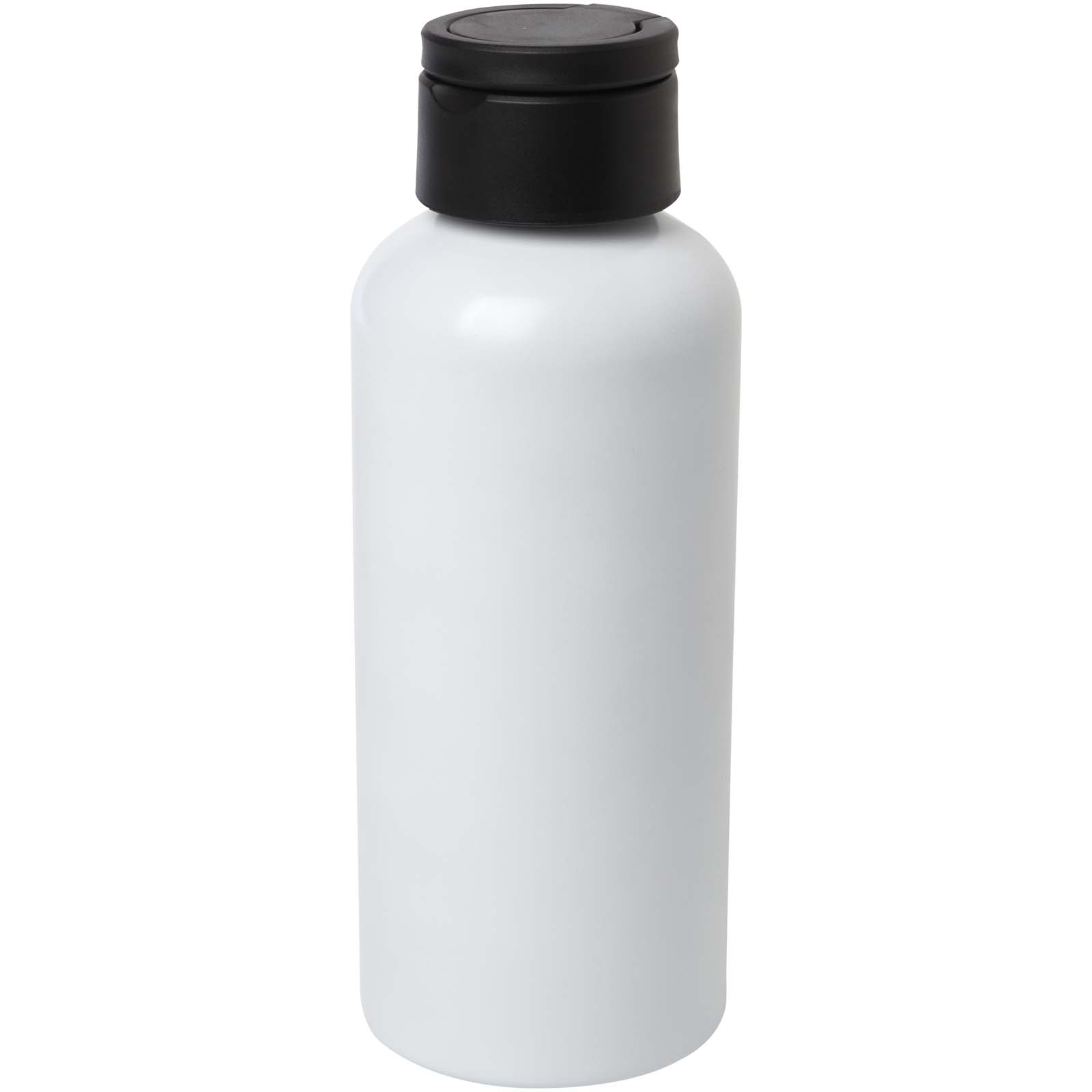 Trinity 600 ml RCS-zertifizierte Wasserflasche aus recyceltem Aluminium mit RPET-Deckel Trinity 600 ml RCS-zertifizierte Wasserflasche aus recyceltem Aluminium mit RPET-Deckel