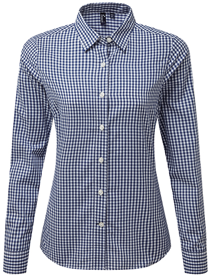 Premier Workwear Women´s Maxton Check Long Sleeve Shirt