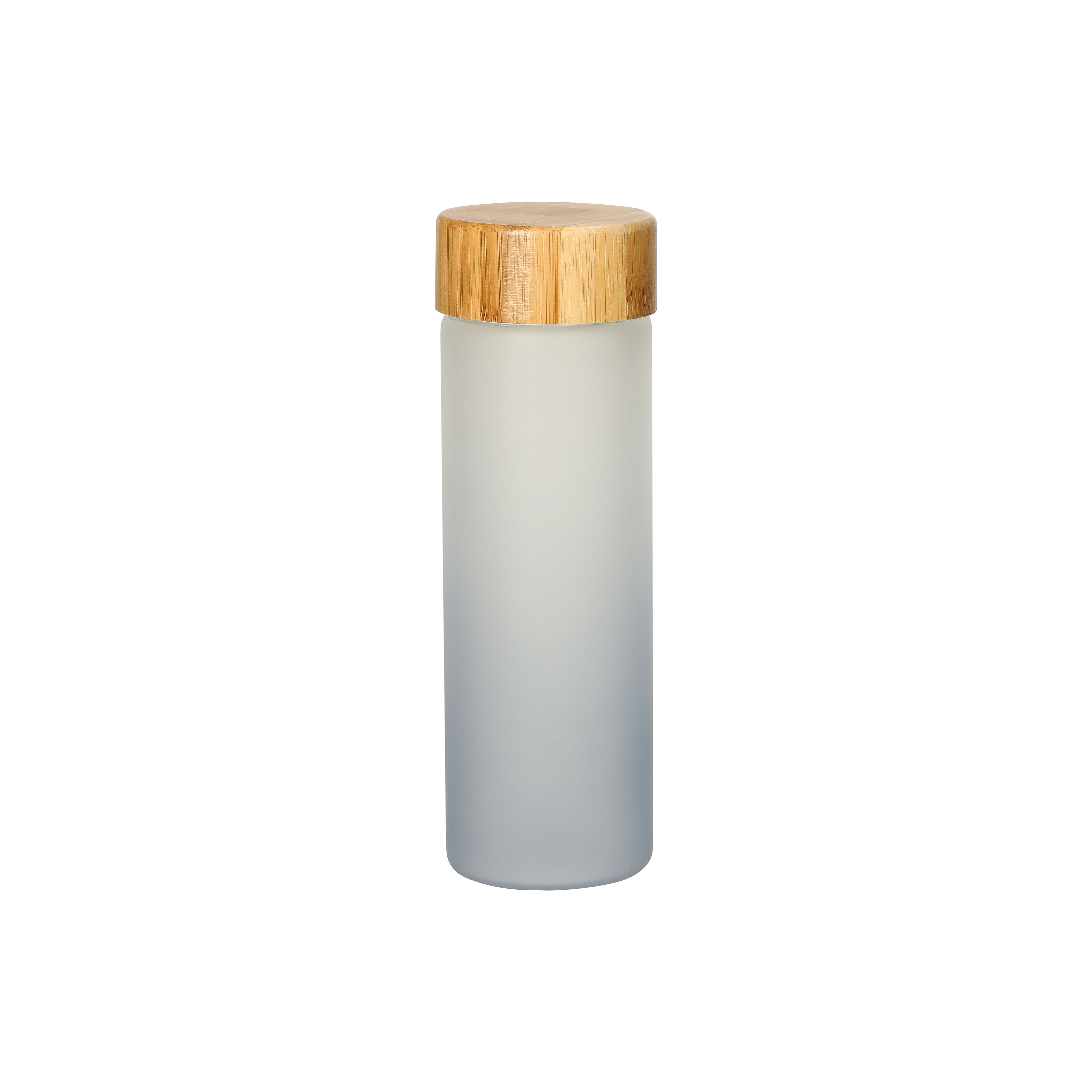 Glasflasche Frosted 0,4 l Glasflasche Frosted 0,4 l