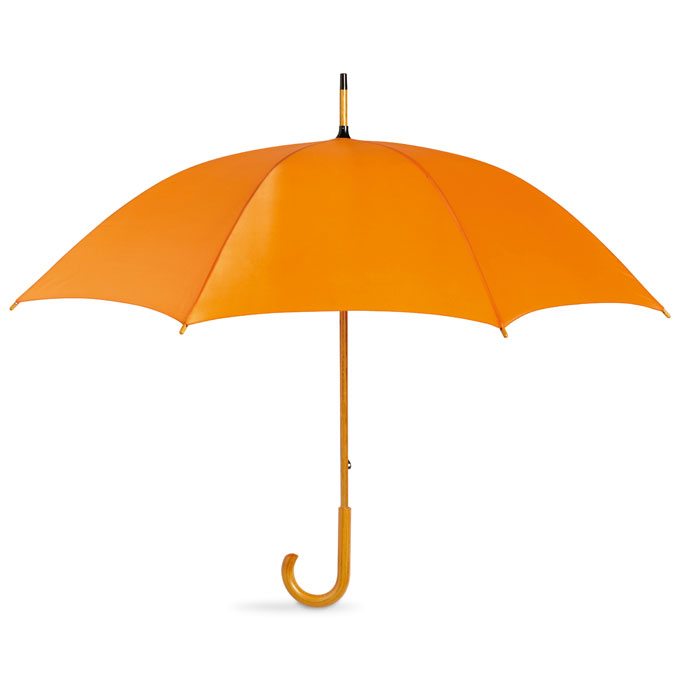 Regenschirm mit Holzgriff