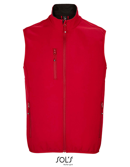 SOL´S Men´s Falcon Zipped Softshell Bodywarmer SOL´S Men´s Falcon Zipped Softshell Bodywarmer