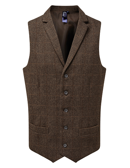 Premier Workwear Men´s Herringbone Waistcoat Premier Workwear Men´s Herringbone Waistcoat