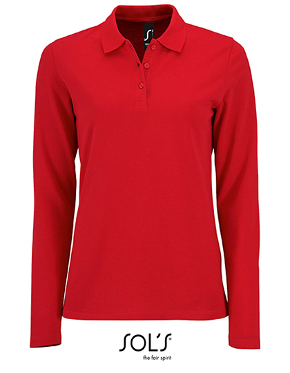 SOL´S Women´s Long-Sleeve Piqué Polo Shirt Perfect SOL´S Women´s Long-Sleeve Piqué Polo Shirt Perfect