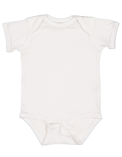 Rabbit Skins Infant Fine Jersey Short Sleeve Bodysuit