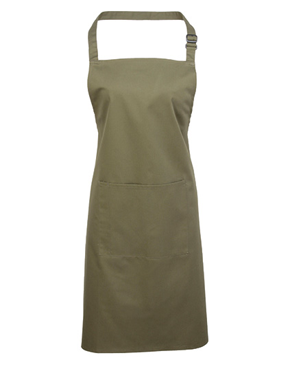 Premier Workwear Colours Collection Bib Apron With Pocket Premier Workwear Colours Collection Bib Apron With Pocket