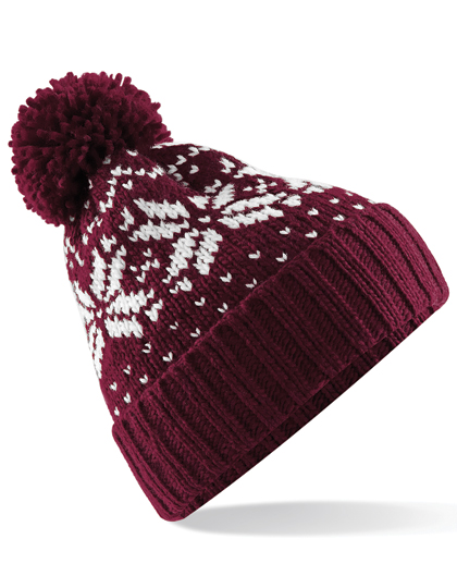 Beechfield Fair Isle Snowstar® Beanie