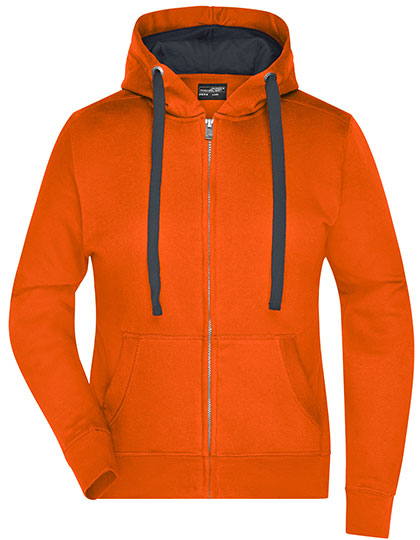 James&Nicholson Ladies´ Hooded Jacket James&Nicholson Ladies´ Hooded Jacket