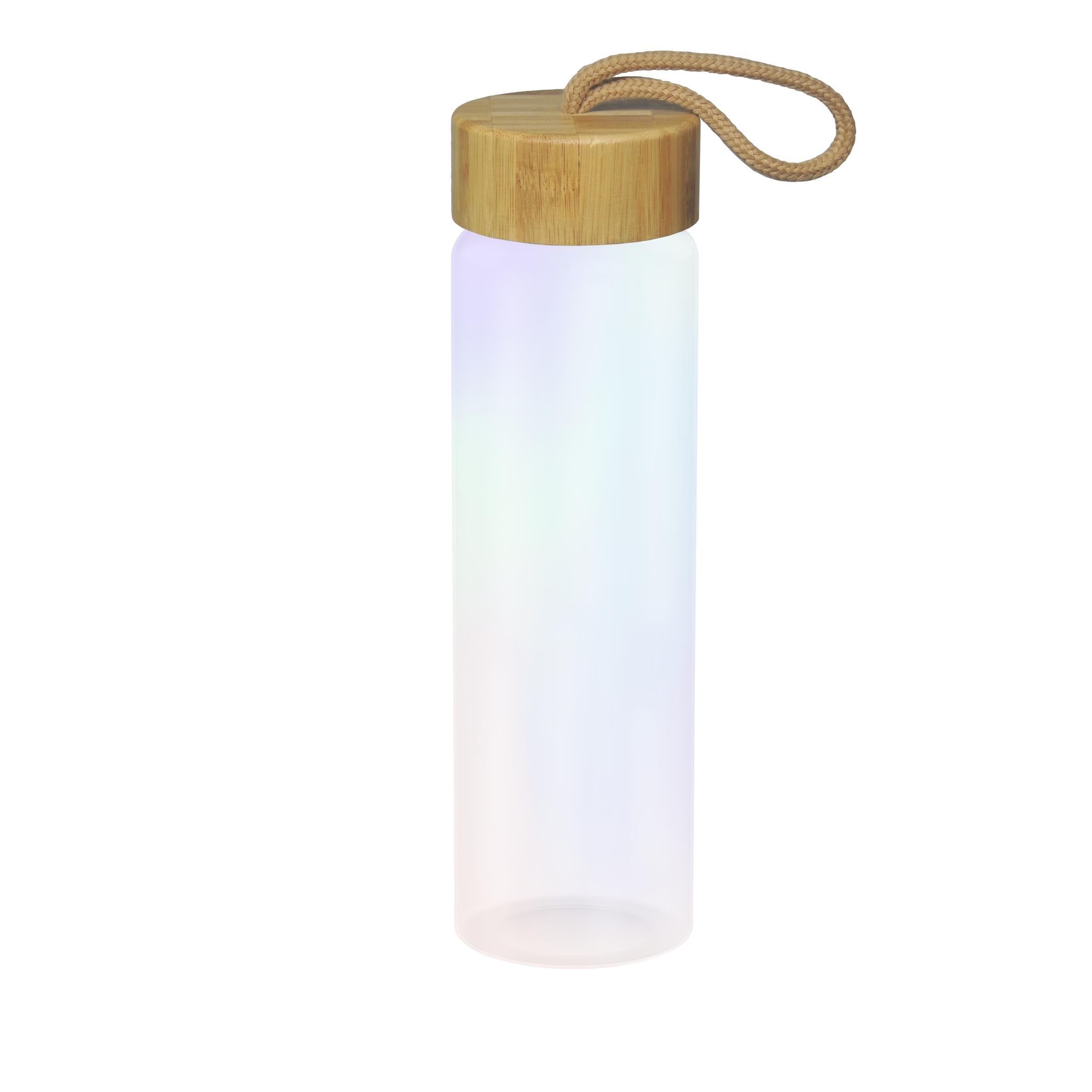 Glasflasche Bamboo, 0,65 l, colour Glasflasche Bamboo, 0,65 l, colour