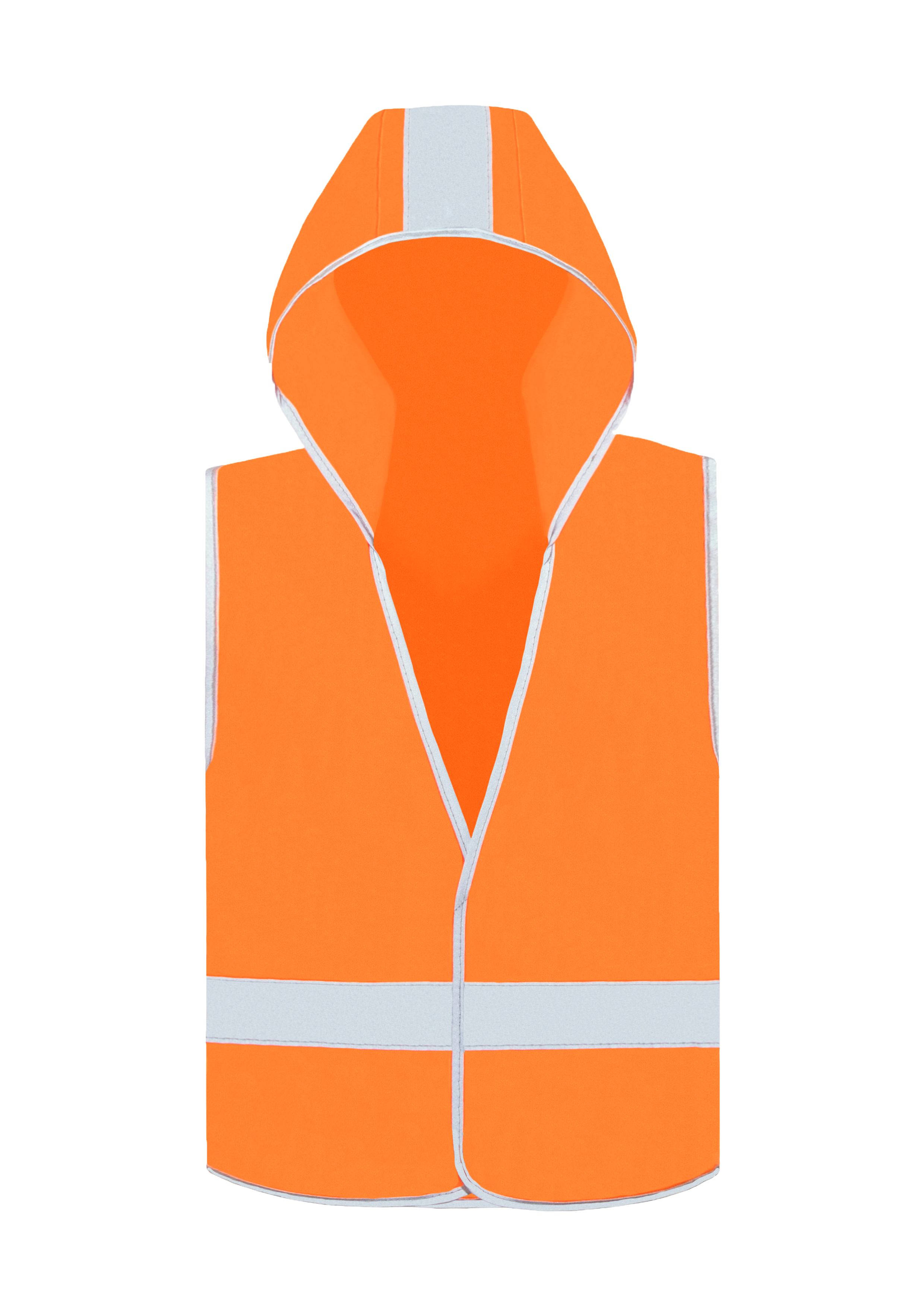 Korntex Kids´ Hooded Hi-Vis Safety Vest Odense