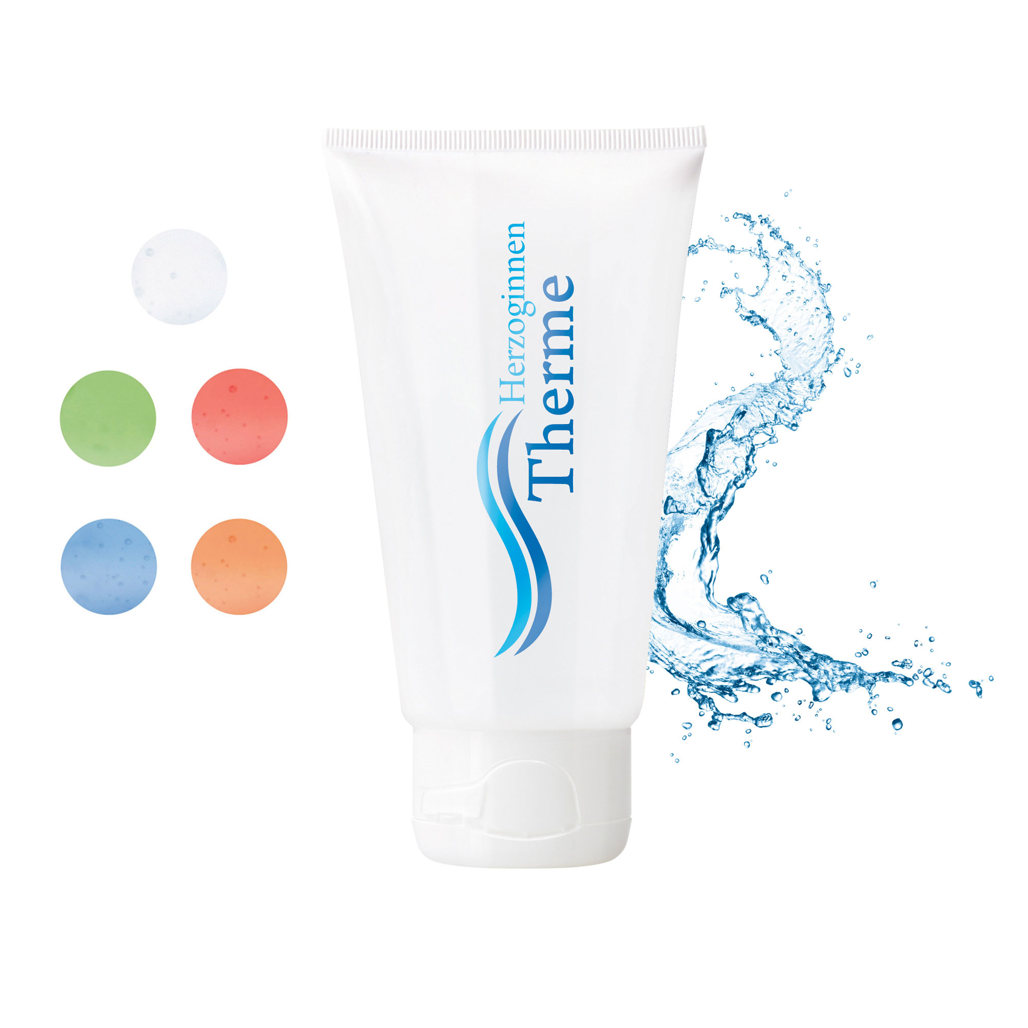 50 ml Tube mit Klappdeckel. weiß - Duschgel Body & Hair - RealityPrint 50 ml Tube mit Klappdeckel. weiß - Duschgel Body & Hair - RealityPrint