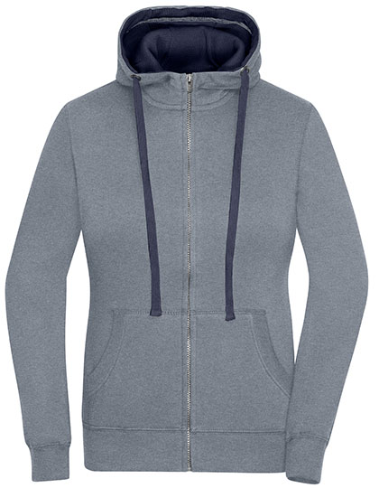 James&Nicholson Ladies´ Lifestyle Zip-Hoody James&Nicholson Ladies´ Lifestyle Zip-Hoody