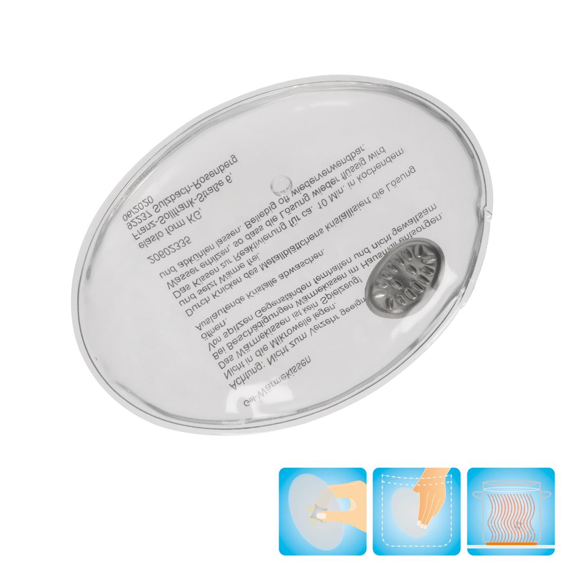 Gel-Wärmekissen Oval, groß Gel-Wärmekissen Oval, groß