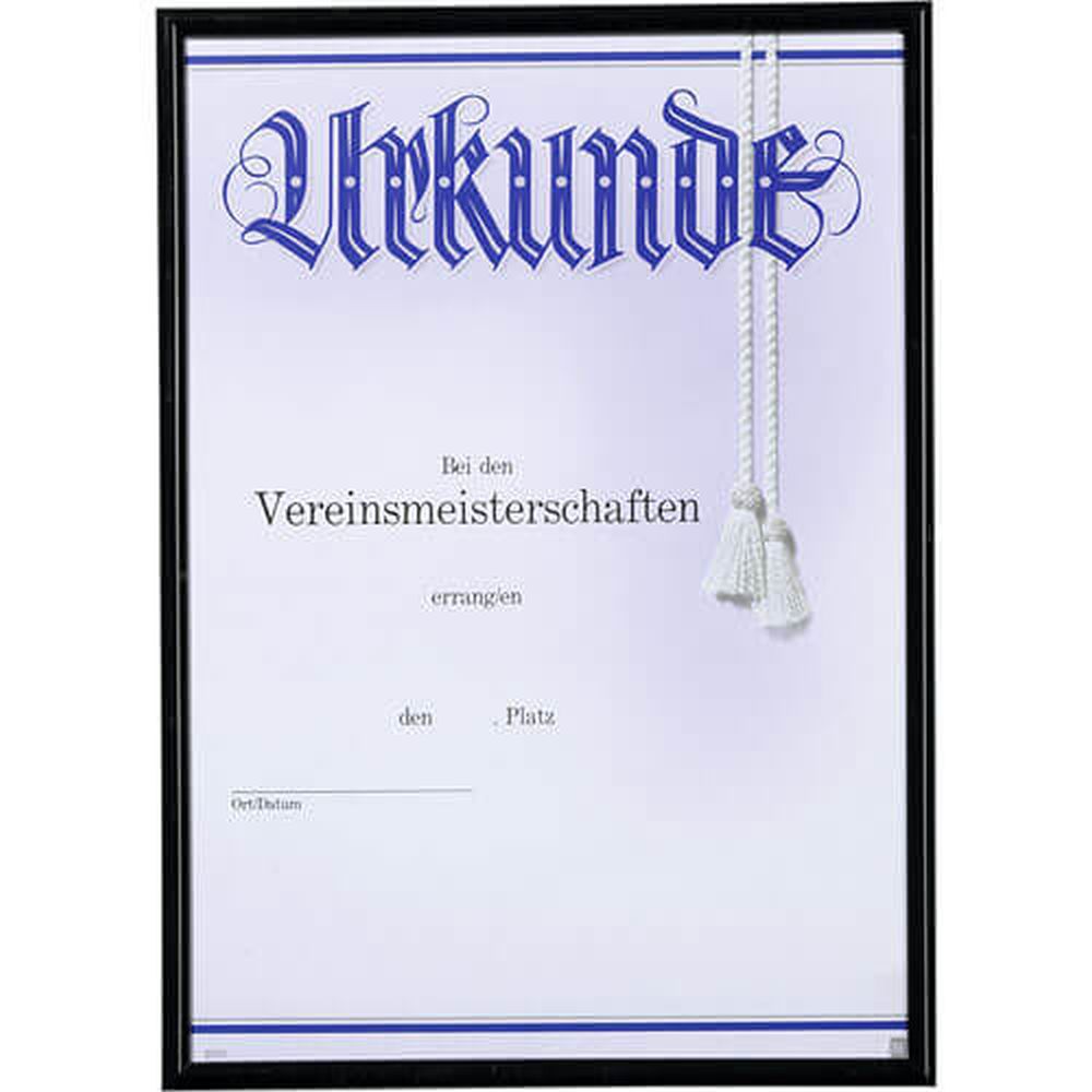 Urkundenrahmen mit Glas, DIN A4 Urkundenrahmen mit Glas, DIN A4