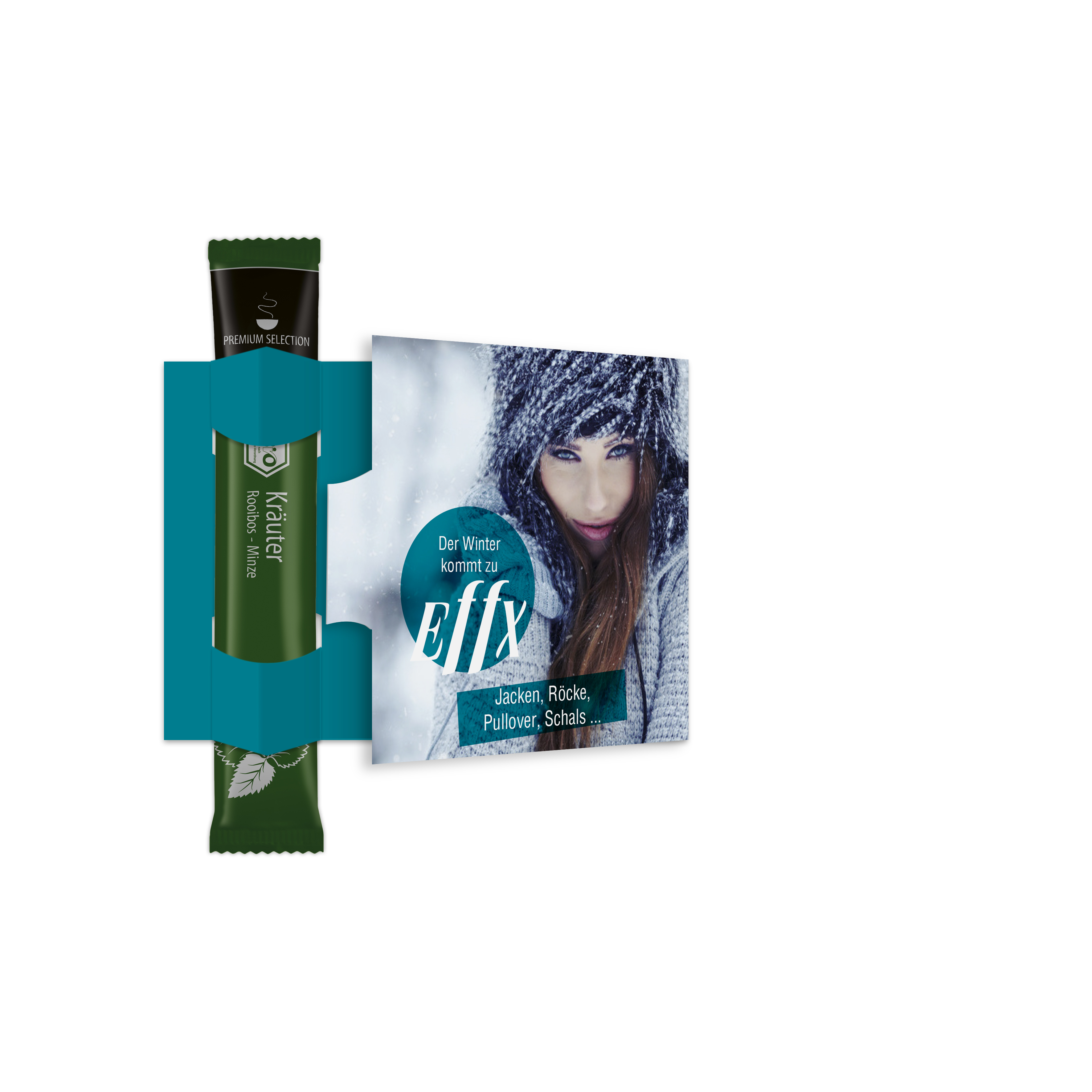 TeaFlyer ClapCard inkl. 1 Bio TeaStick TeaFlyer ClapCard inkl. 1 Bio TeaStick