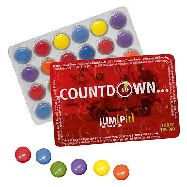 Kl. Event-Kalender d.W. Schokolinsen Kl. Event-Kalender d.W. Schokolinsen