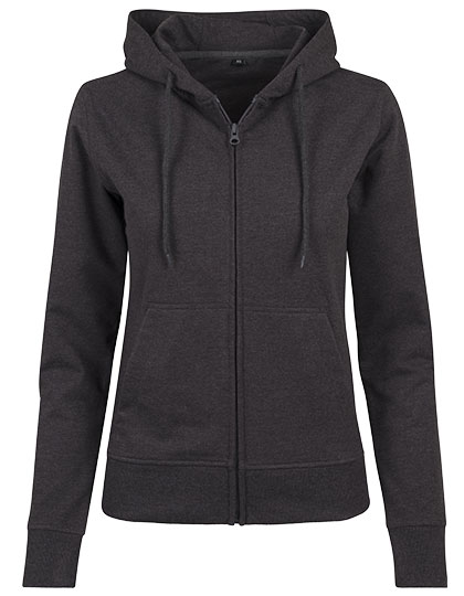 Build Your Brand Ladies´ Terry Zip Hoody