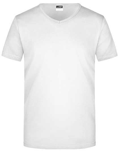 James&Nicholson Men´s Slim Fit V-T