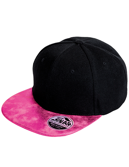 Result Headwear Bronx Flat Glitter Peak Snapback Cap Result Headwear Bronx Flat Glitter Peak Snapback Cap