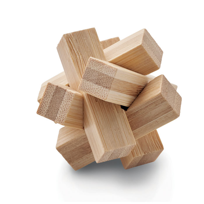 Holzpuzzle Gehirnjogging Bambus Holzpuzzle Gehirnjogging Bambus