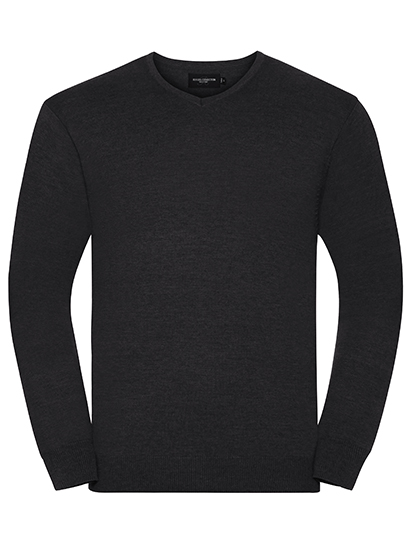 Russell Collection Men´s V-Neck Knitted Pullover Russell Collection Men´s V-Neck Knitted Pullover