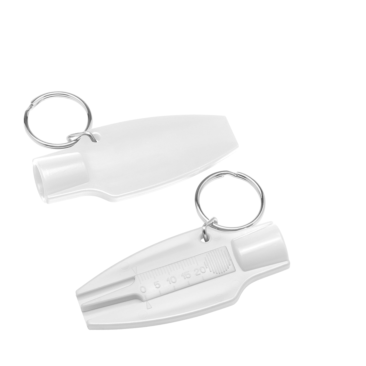 Reifenprofiltiefenmesser mit Ventilkappendreher Reifenprofiltiefenmesser mit Ventilkappendreher