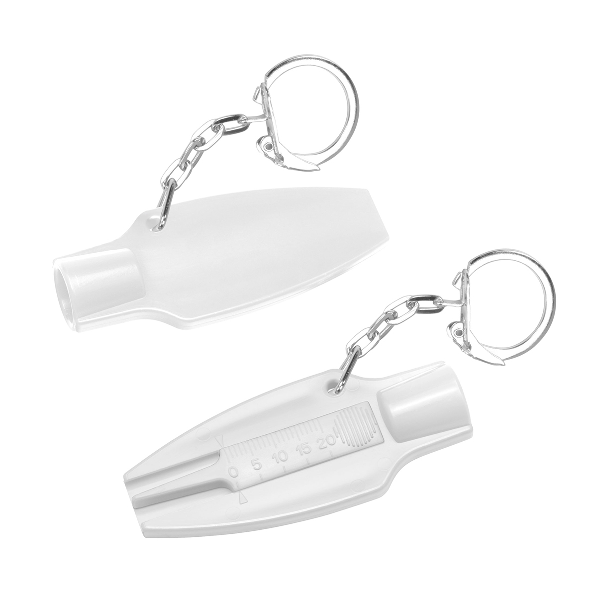 Reifenprofiltiefenmesser mit Ventilkappendreher Reifenprofiltiefenmesser mit Ventilkappendreher