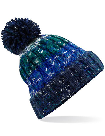 Beechfield Corkscrew Pom Pom Beanie Beechfield Corkscrew Pom Pom Beanie