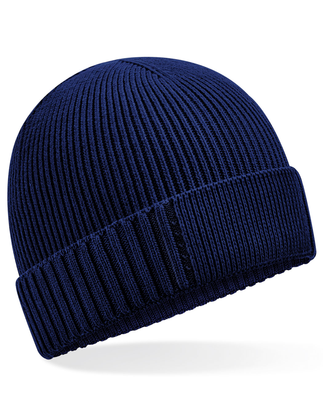 Beechfield Organic Cotton Engineered Patch Beanie Beechfield Organic Cotton Engineered Patch Beanie