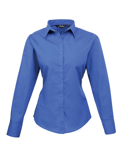 Premier Workwear Women´s Poplin Long Sleeve Blouse