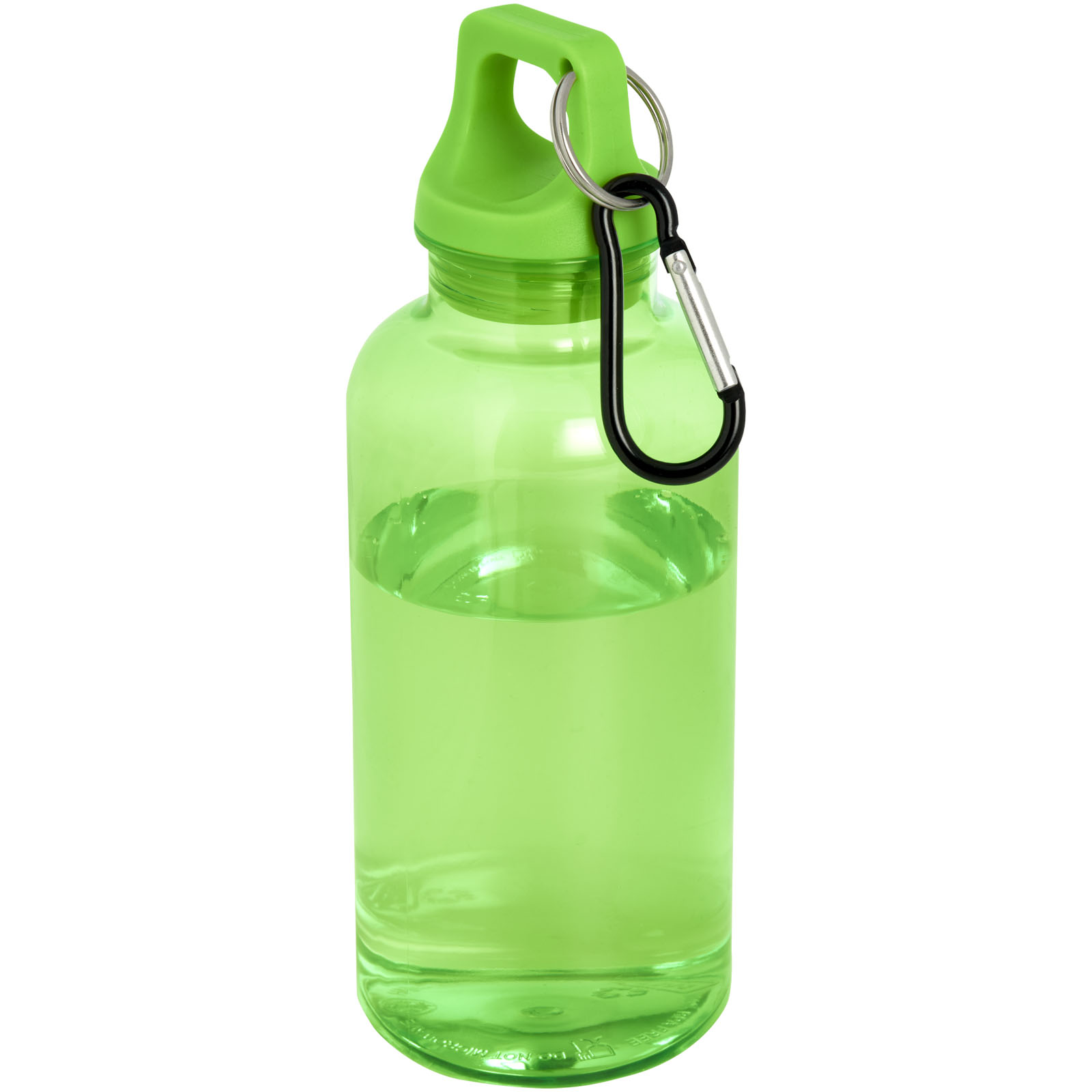 Oregon 400 ml RCS-zertifizierte Trinkflasche aus recyceltem Kunststoff mit Karabiner Oregon 400 ml RCS-zertifizierte Trinkflasche aus recyceltem Kunststoff mit Karabiner