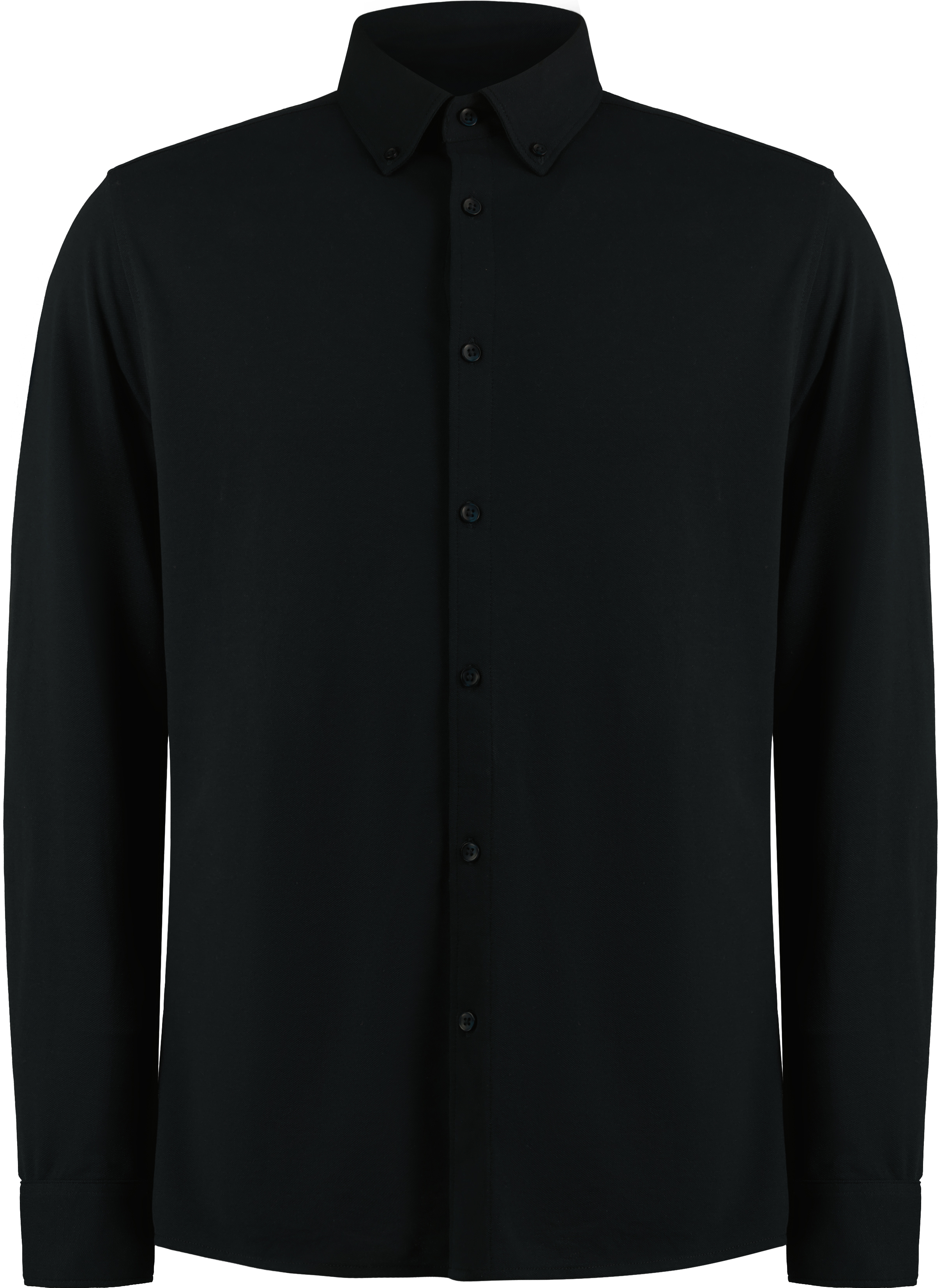 Kustom Kit Tailored Fit Superwash® 60º Pique Shirt Long Sleeve