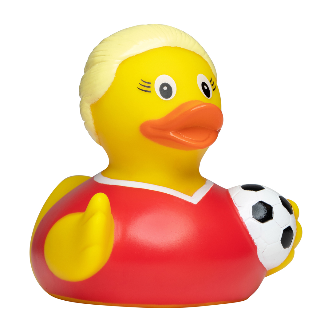 Schnabels® Quietsche-Ente Fußballerin