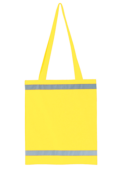 Korntex Warnsac® Reflective Shopping Bag With Long Handles Korntex Warnsac® Reflective Shopping Bag With Long Handles