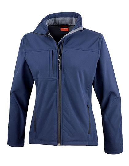 Result Genuine Recycled Women´s Recycled 3-Layer Classic Softshell Jacket Result Genuine Recycled Women´s Recycled 3-Layer Classic Softshell Jacket