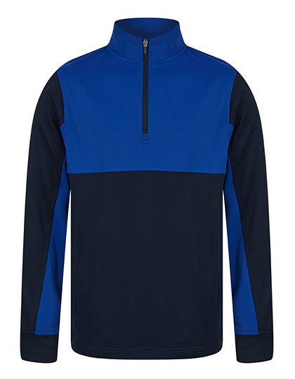 Finden+Hales Adults 1'4 Zip Tracksuit Top Finden+Hales Adults 1'4 Zip Tracksuit Top