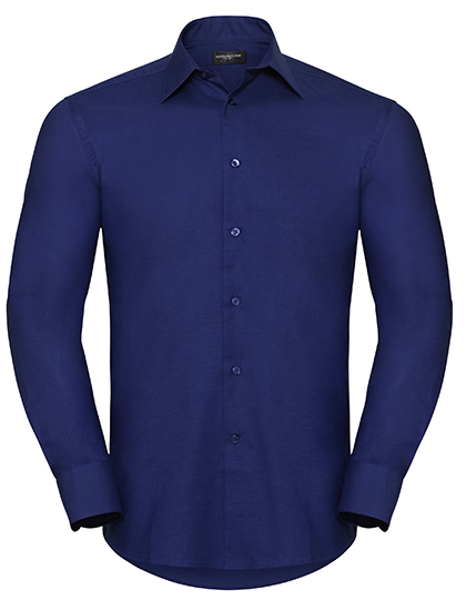 Russell Collection Men´s L'S Easy Care Tailored Oxford Shirt