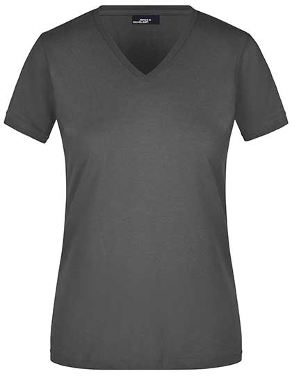 James&Nicholson Ladies´ Slim Fit V-T