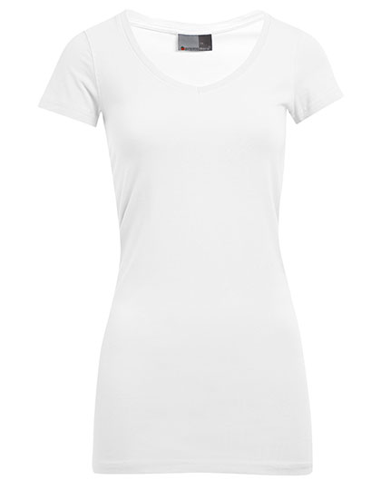 Promodoro Women´s Slim Fit V-Neck-T Long Promodoro Women´s Slim Fit V-Neck-T Long