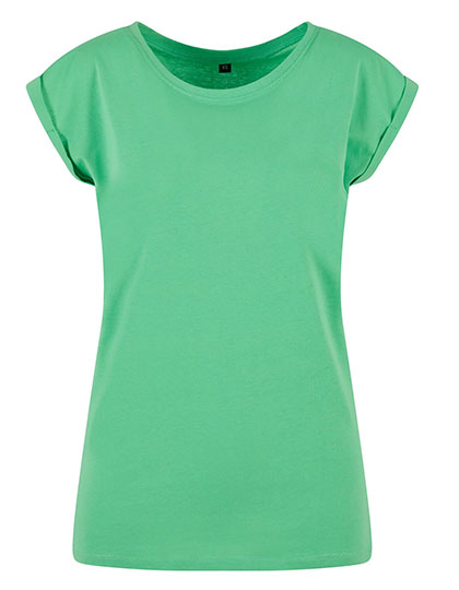 Build Your Brand Ladies´ Extended Shoulder Tee