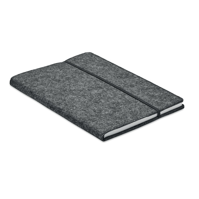 DIN A5 Notizbuch RPET-Filz