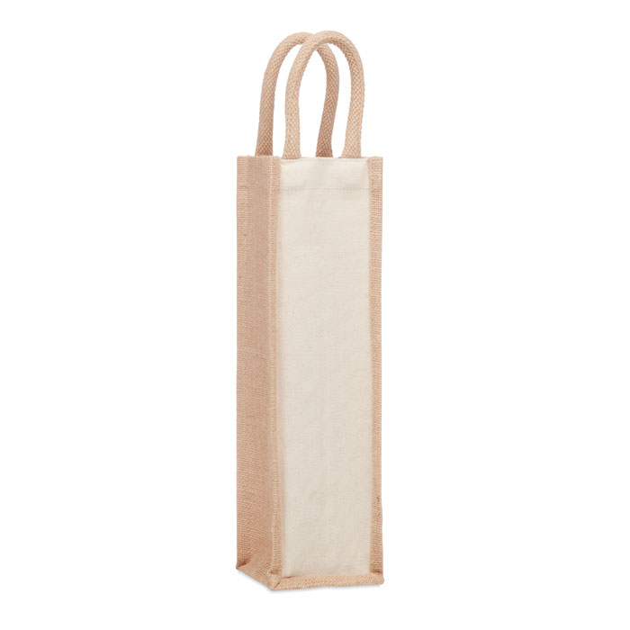 Flaschen-Geschenktasche Jute Flaschen-Geschenktasche Jute