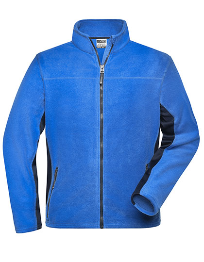 James&Nicholson Men´s Workwear Fleece Jacket -STRONG-