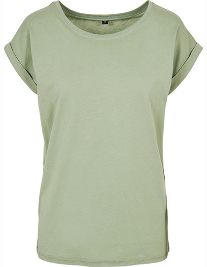 Build Your Brand Ladies´ Extended Shoulder Tee Build Your Brand Ladies´ Extended Shoulder Tee