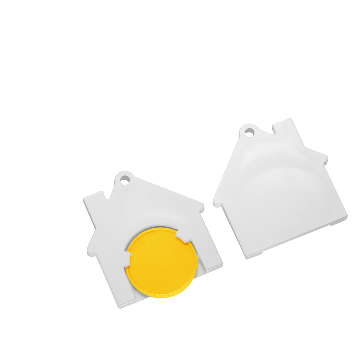 Chiphalter mit 1€-Chip Haus